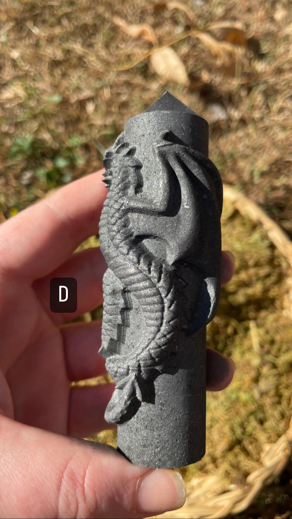 Shungite Phoenix and dragon towers