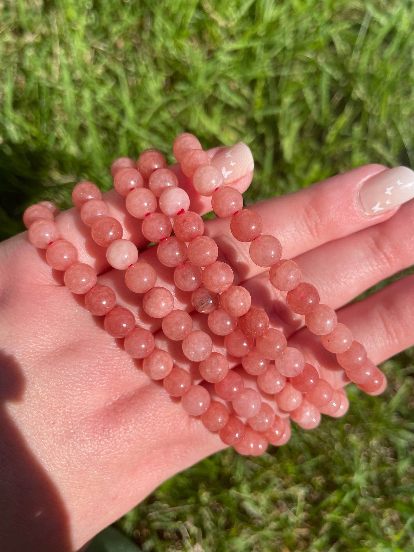 Rhodochrosite ￼￼bracelet