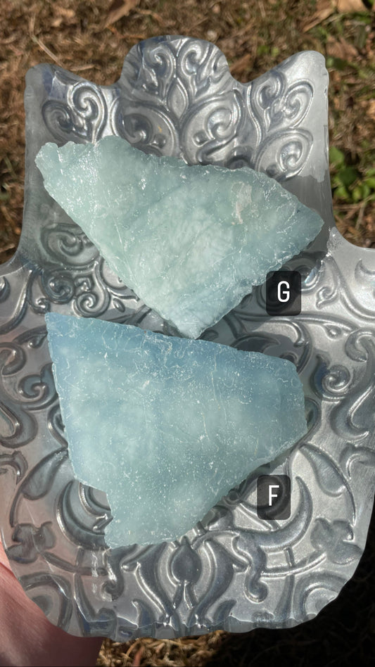 Aquamarine raw