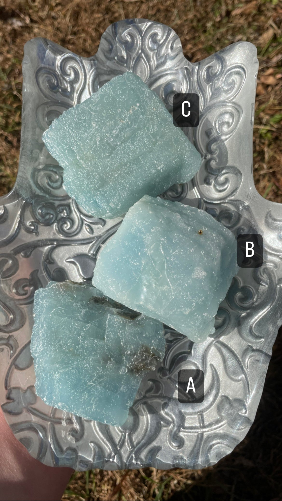 Aquamarine raw