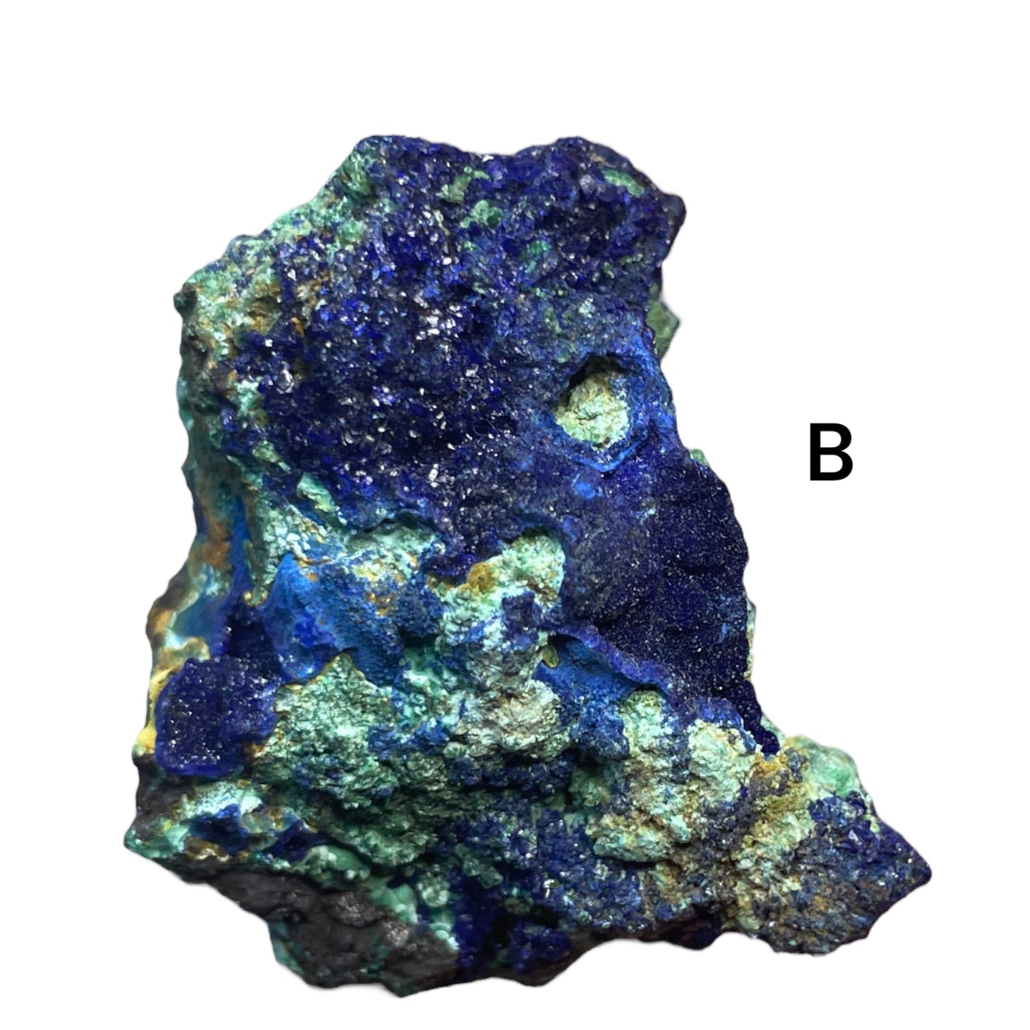 Azurite and malachite