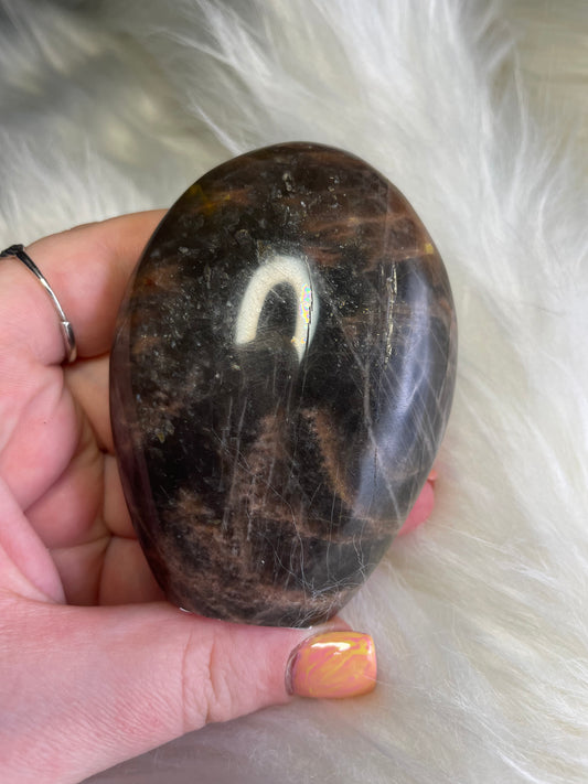 Black Moonstone Free Form