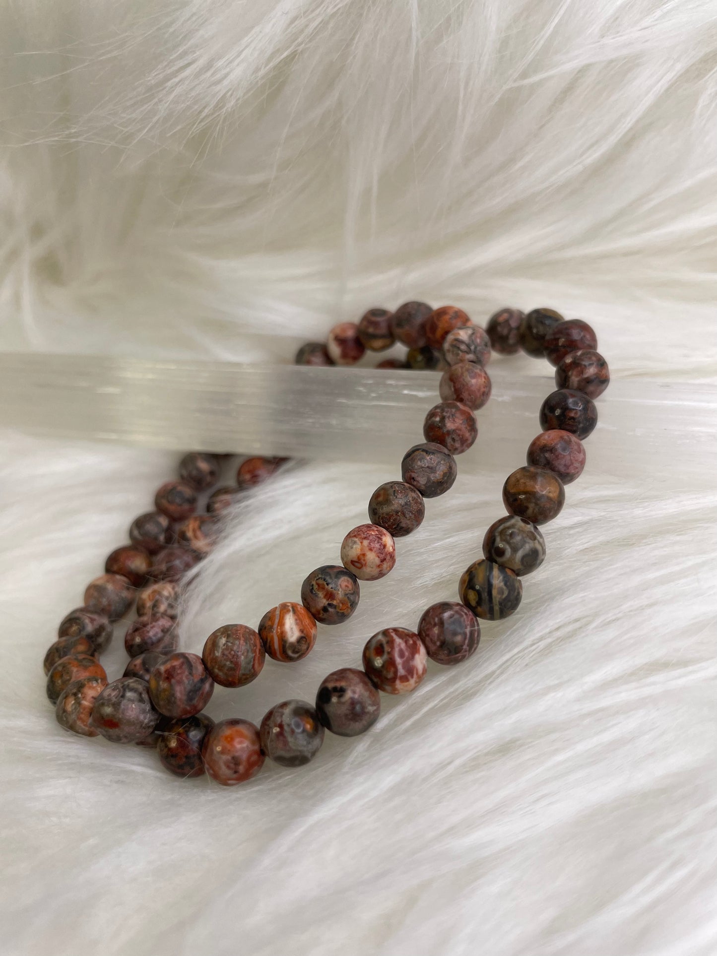 Leopard skin jasper bracelet