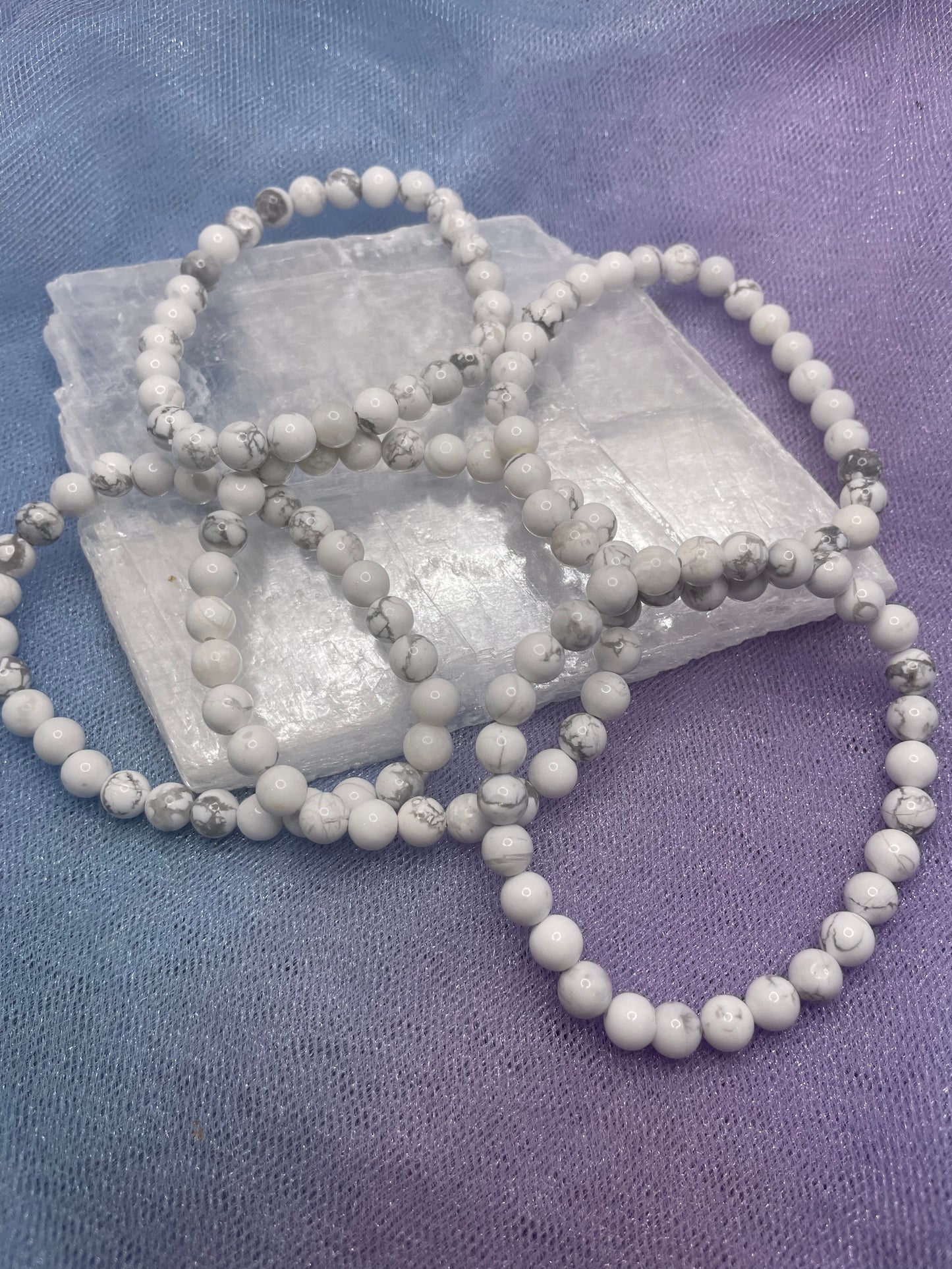 Howlite bracelet