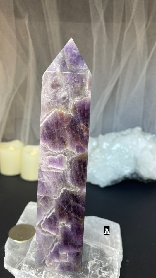 Chevron amethyst towers large