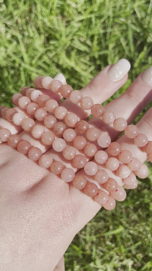 Rhodochrosite ￼￼bracelet