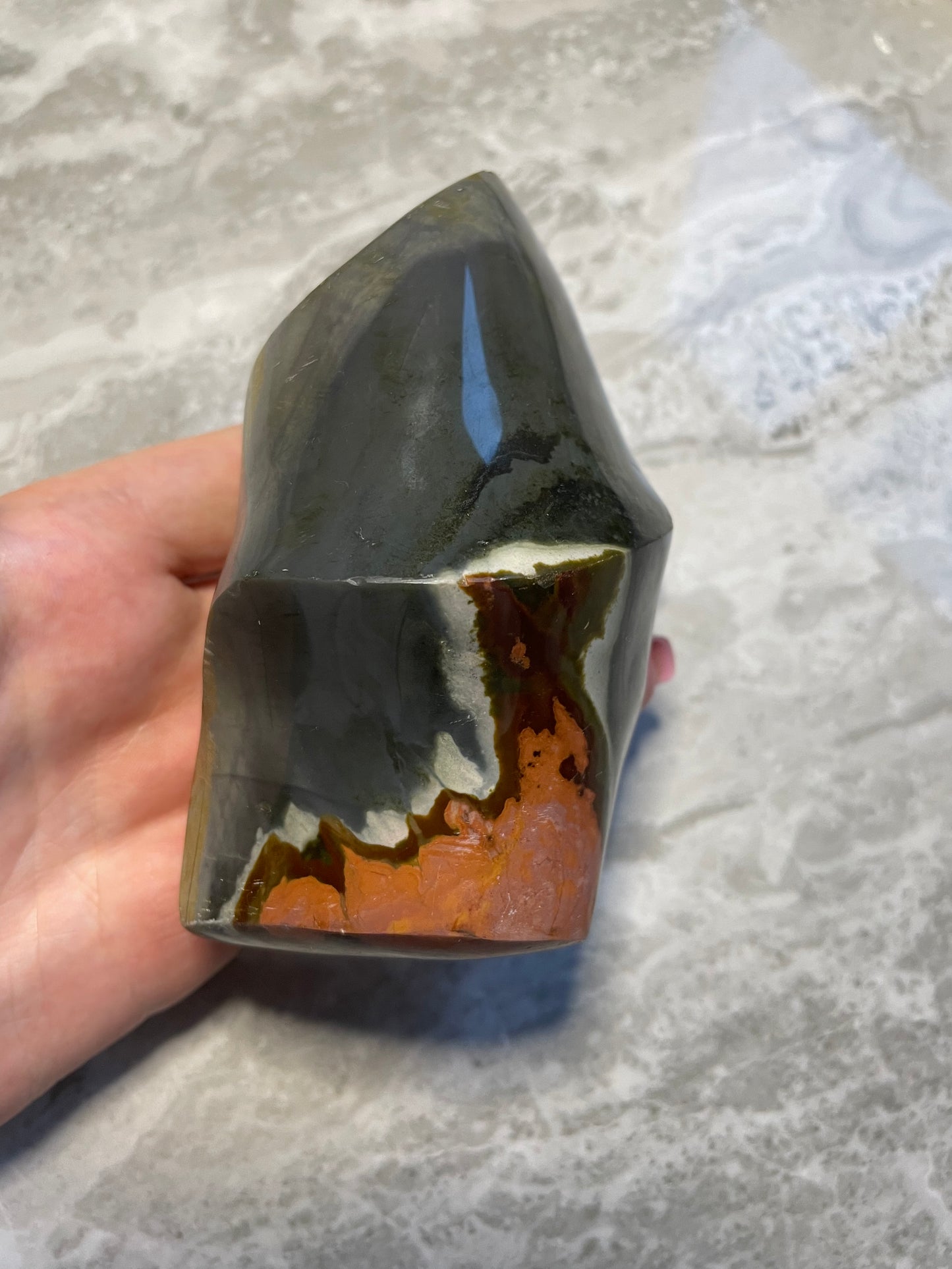 Polychrome Jasper Flame