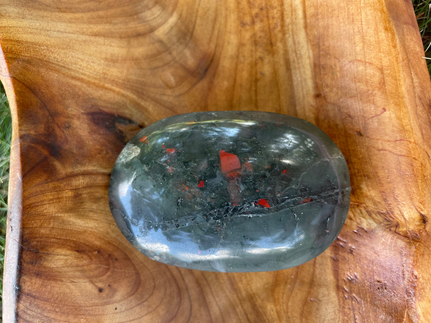 Bloodstone palmstone