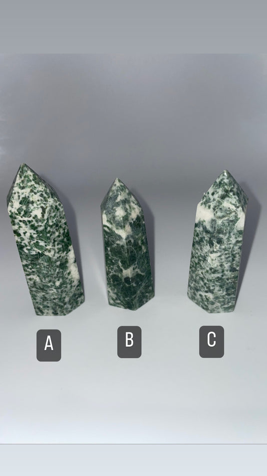 Tree agate towers