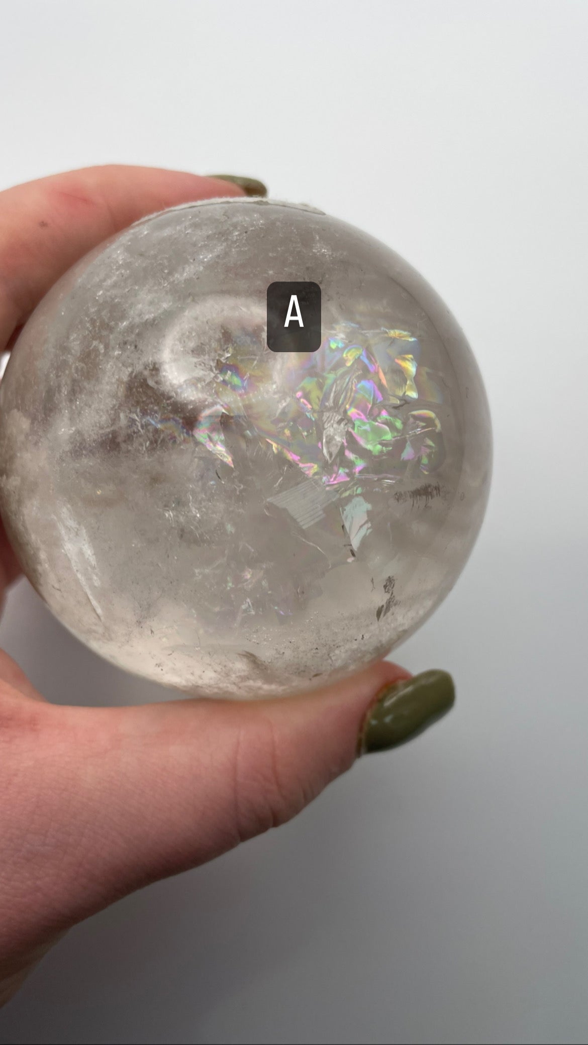 Clear Quartz spheres