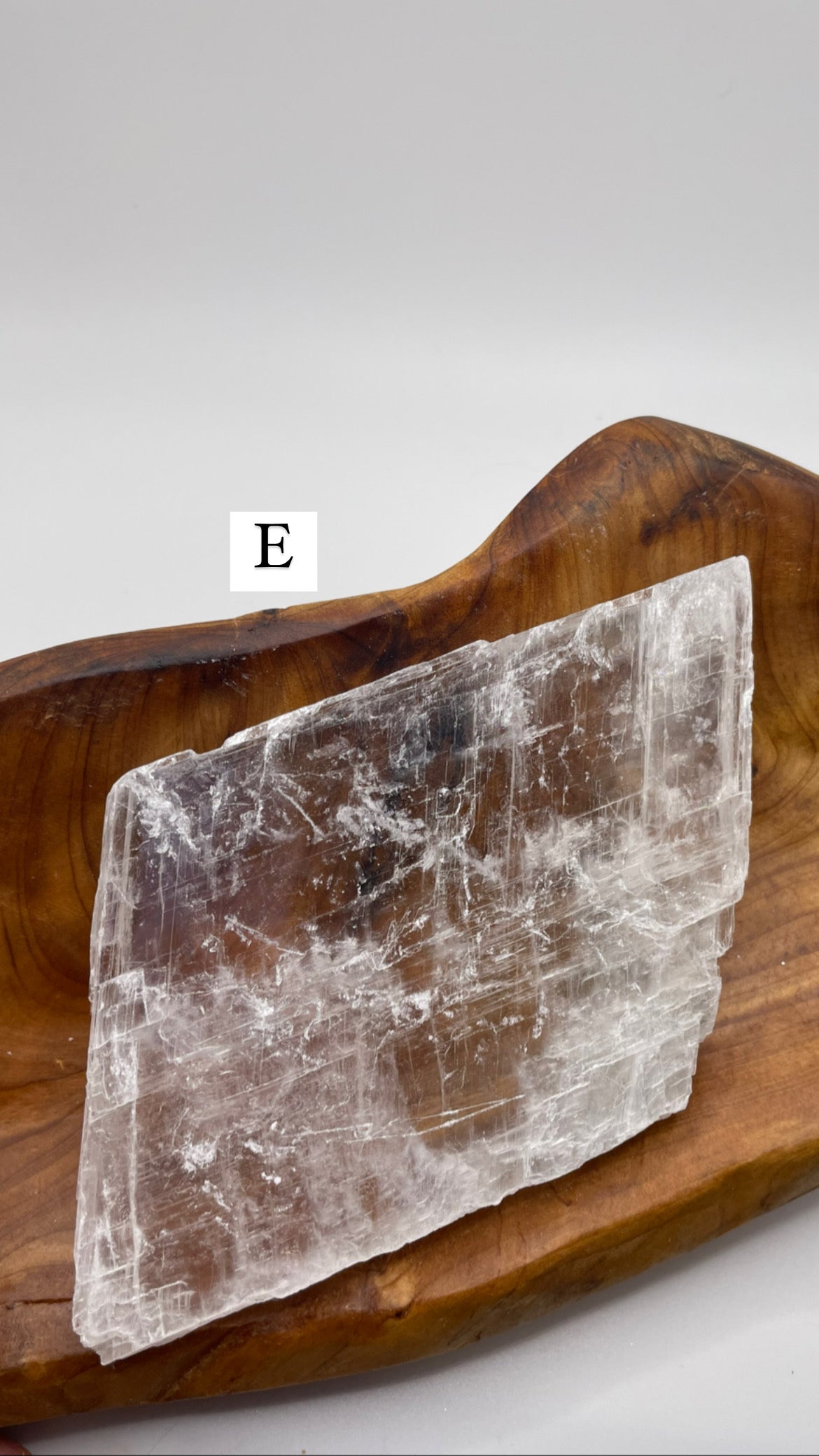 Selenite slabs