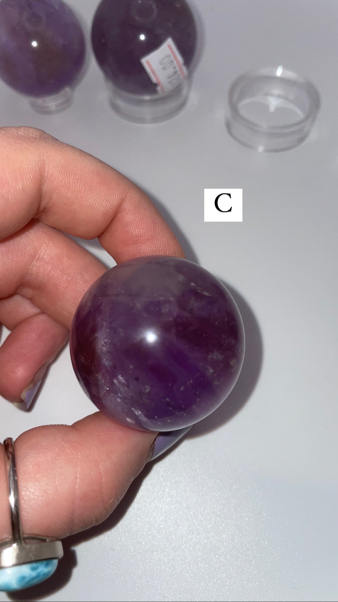 Ametrine spheres- High quality