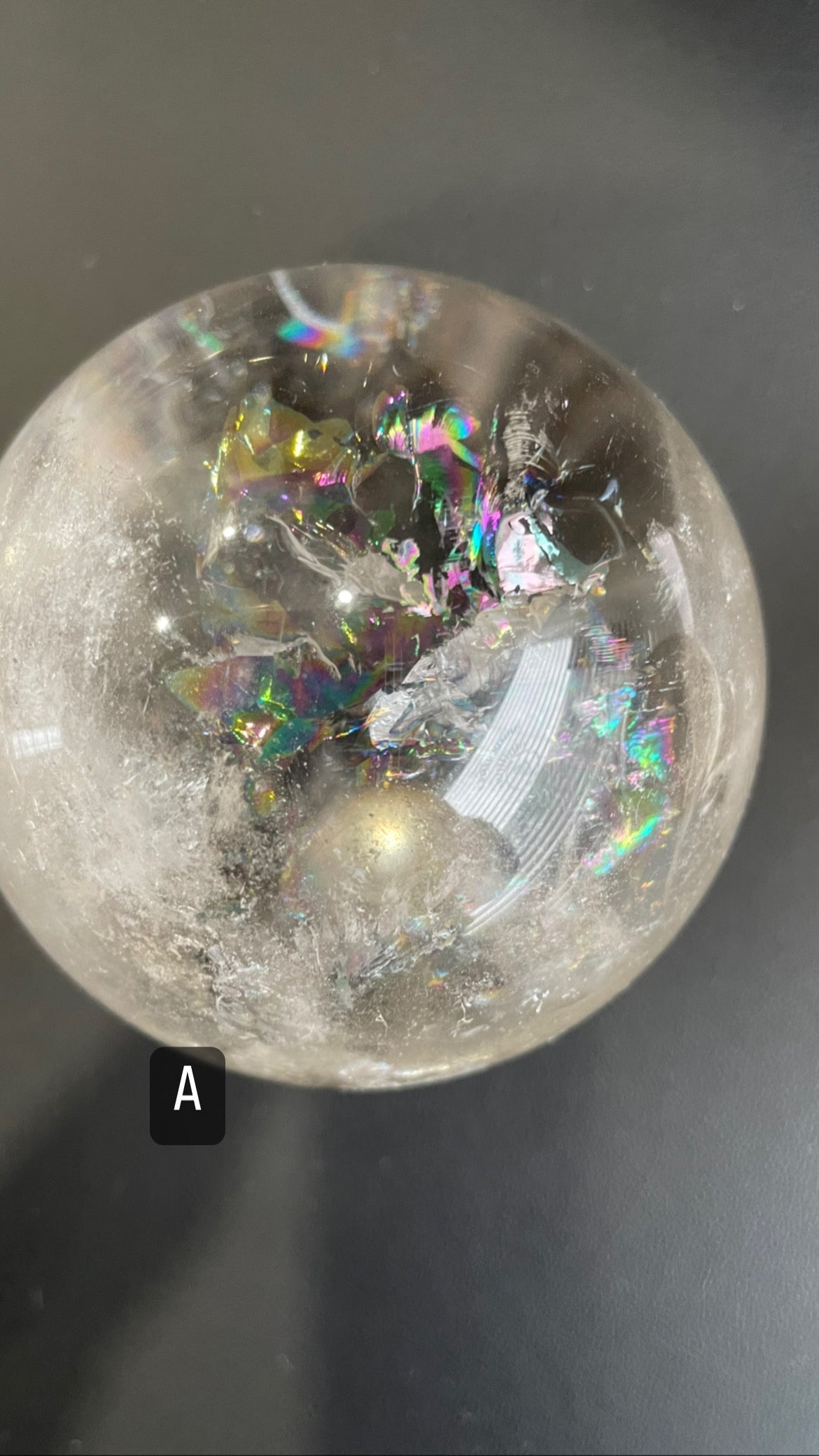 Clear Quartz spheres