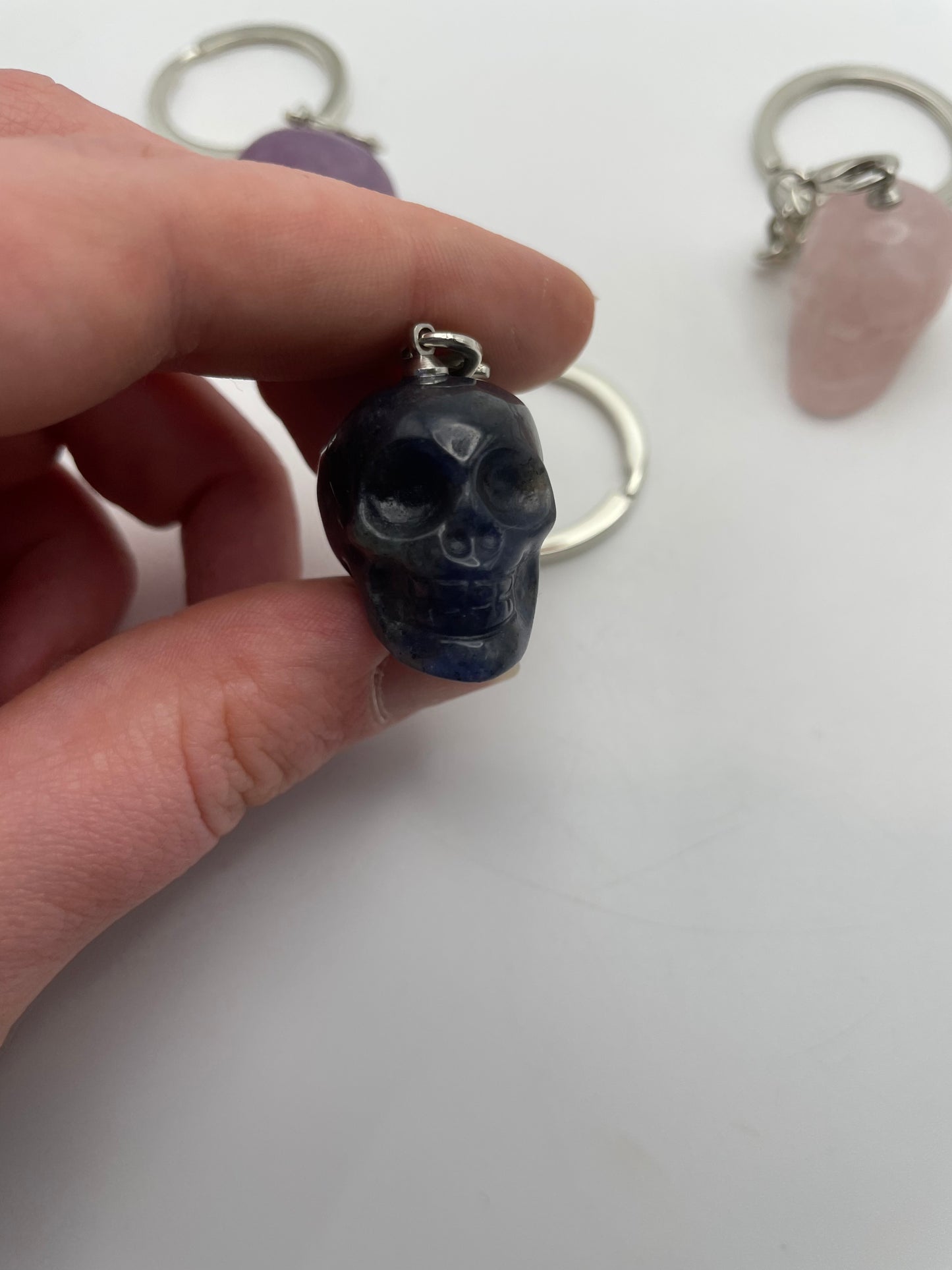 Skull keychain