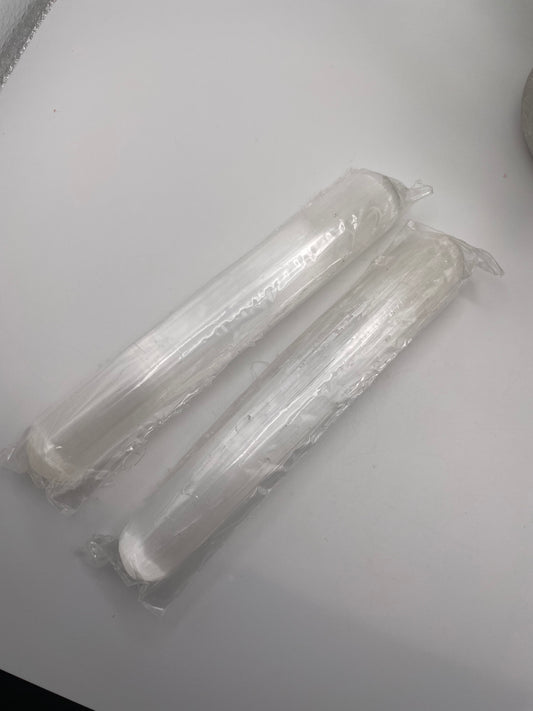 Satin spar wands (selenite)