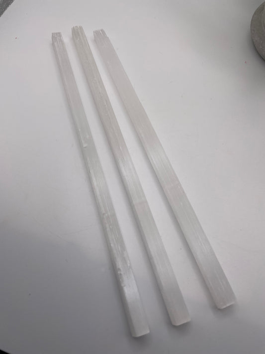 Satin spar (selenite) sticks