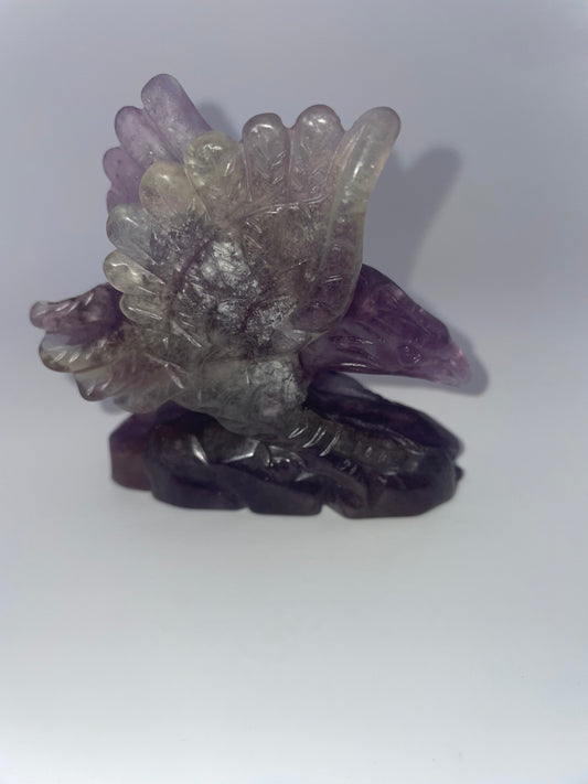 Fluorite eagle