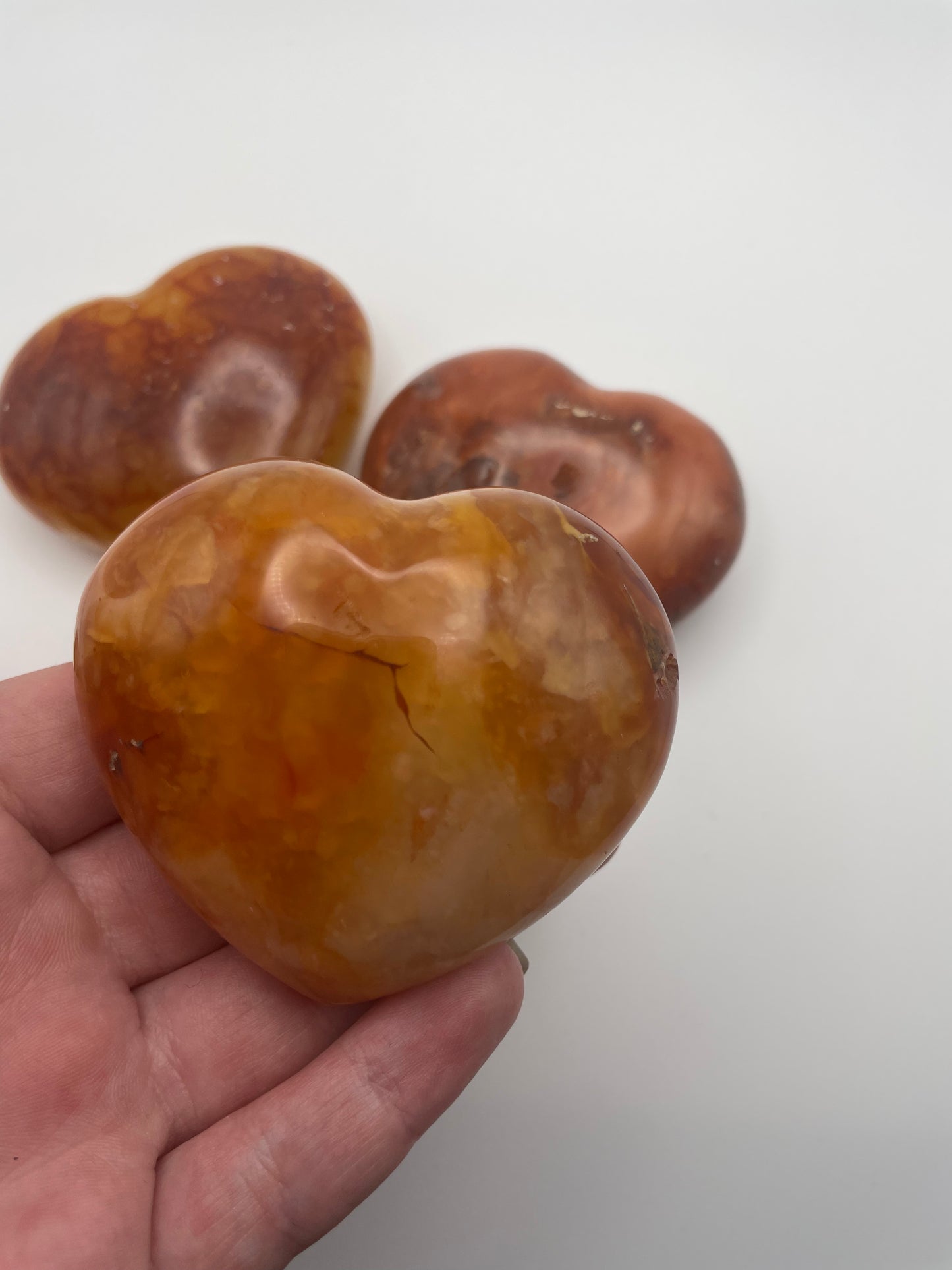 Carnelian hearts