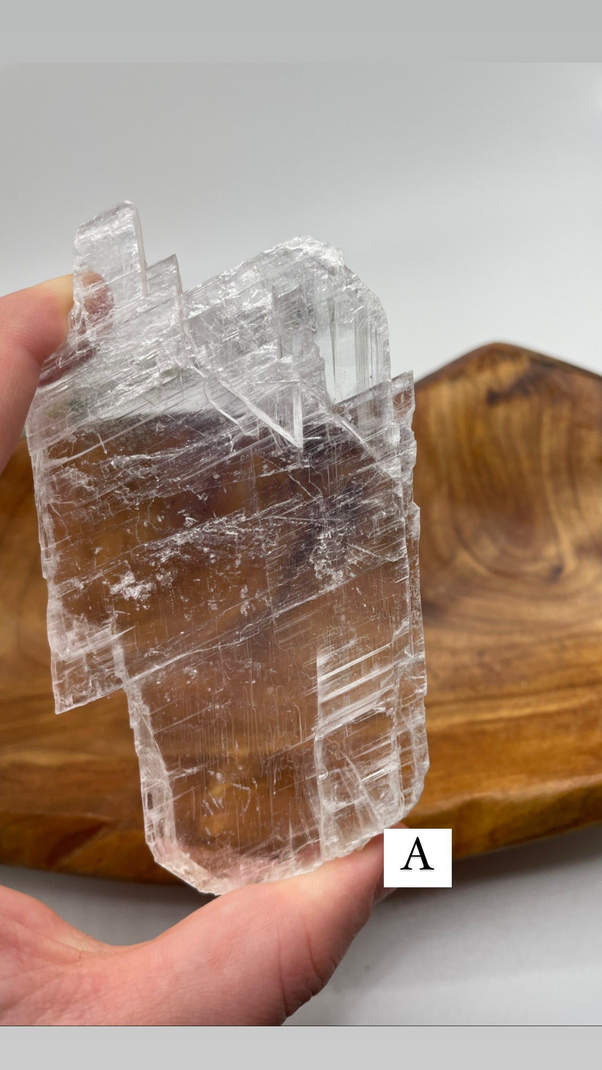 Selenite slabs