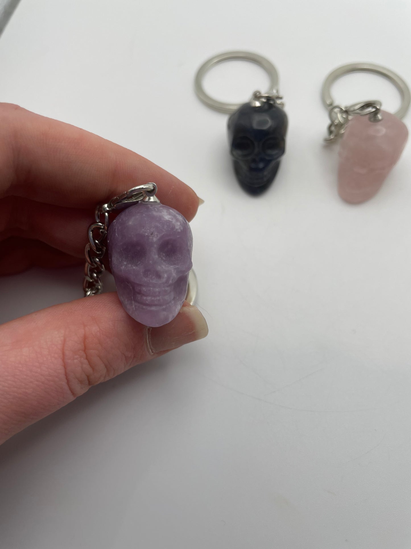 Skull keychain