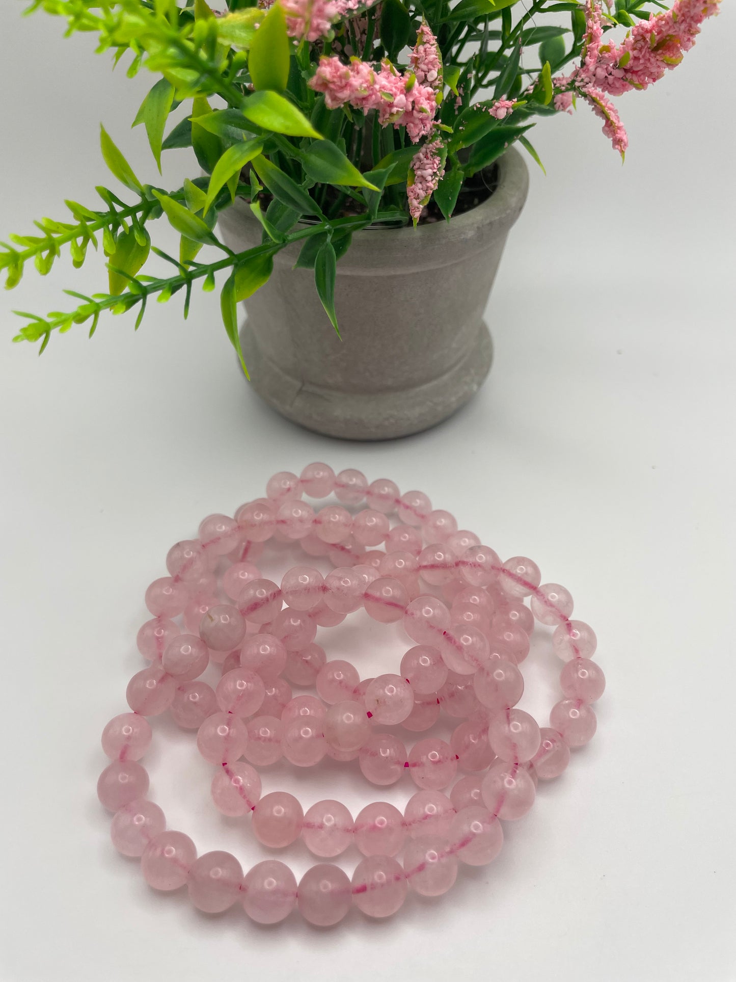 Rose quartz bracelet