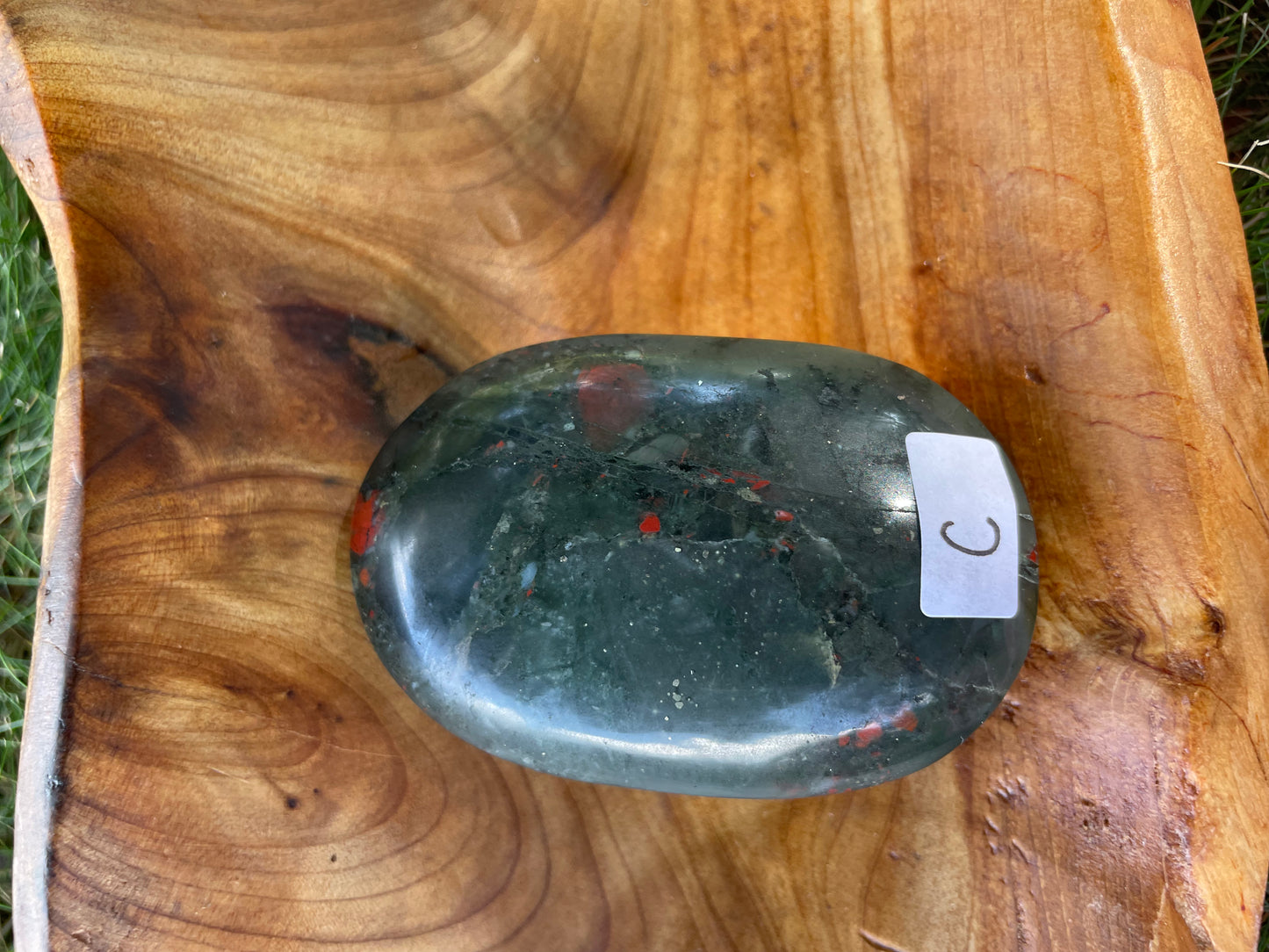 Bloodstone palmstone